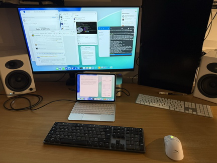 Simulation de productivité avec iPadOS 26 beta 1 iPad Pro M4