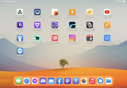Fond d’écran iPad Pro M2 macOS Rancho Cucamonga