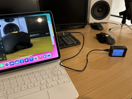 Utilisation de webcams USB avec iPadOS 17 b1