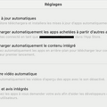 Réglages App Store macOS Sonoma b3