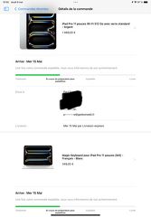 iPad Pro M4 bientôt expédié