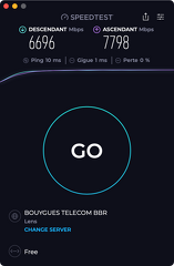 Débit Freebox Ultra #1