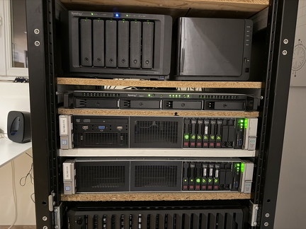 Serveurs HP 6 disques